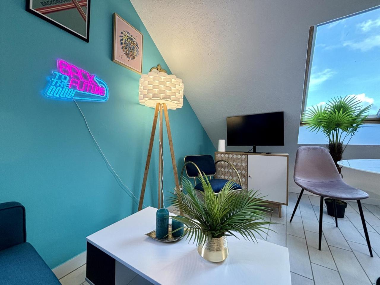 -Tropical Studio- Paisible Parking Wifi Lave-Linge Quimper Exterior foto