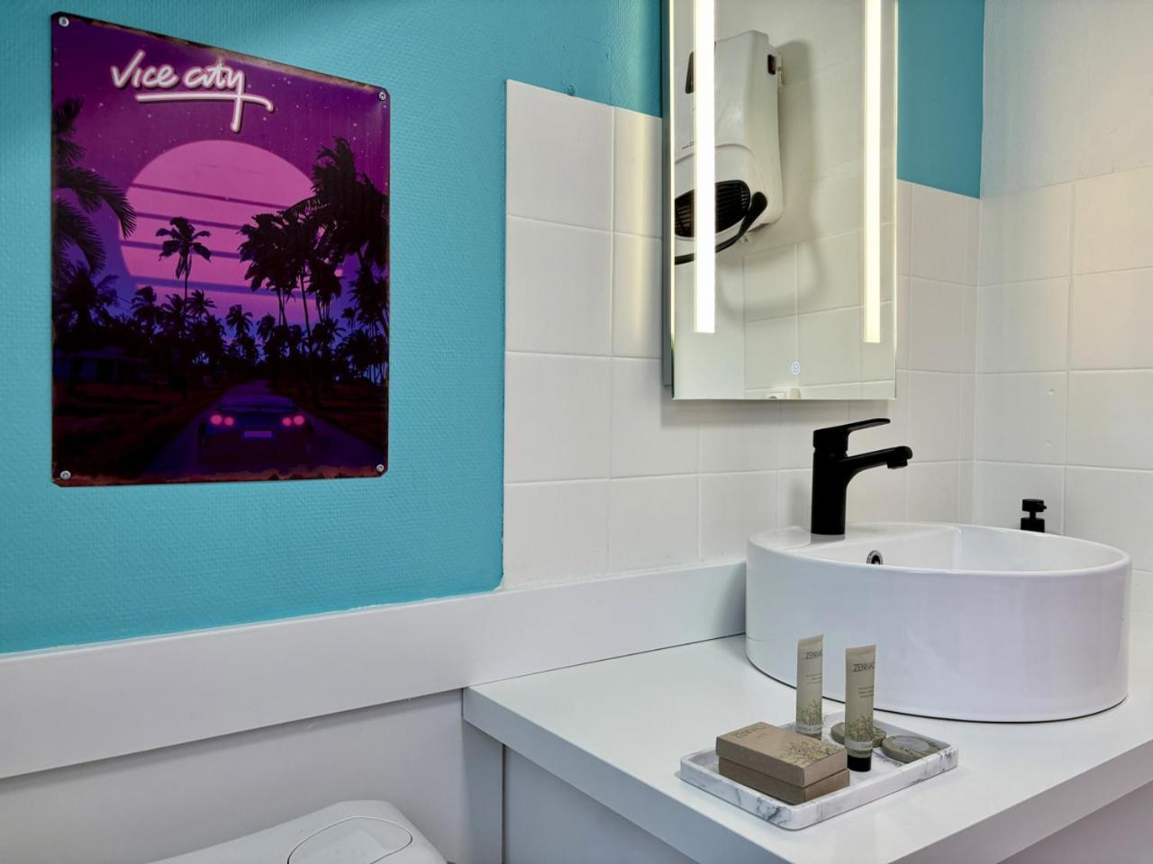 -Tropical Studio- Paisible Parking Wifi Lave-Linge Quimper Exterior foto